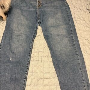 Falls Creek Women's Straight Leg Jeans - Medium Blue